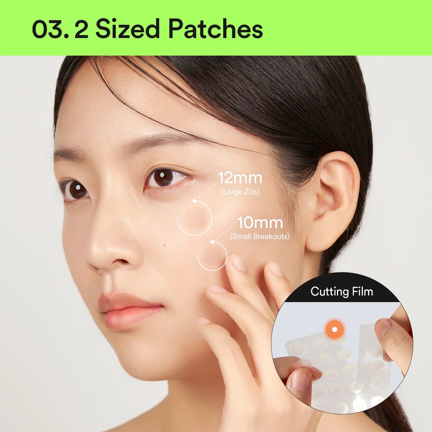 ABIB | Parches. Heartleaf Calming Spot Patch - 78 pcs - Haru Skin Haru Skin