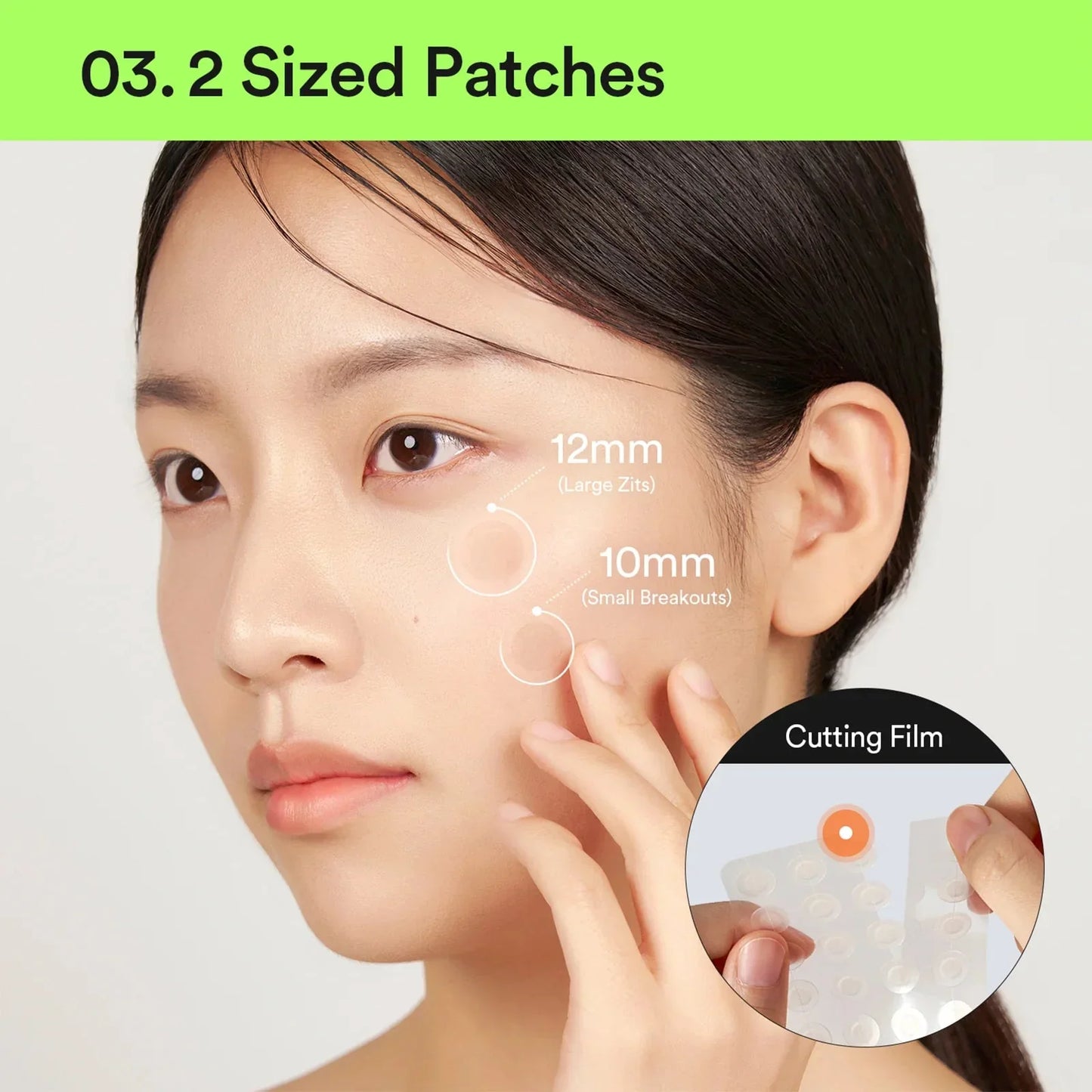 ABIB | Parches. Heartleaf Calming Spot Patch - 78 pcs - Haru Skin Haru Skin