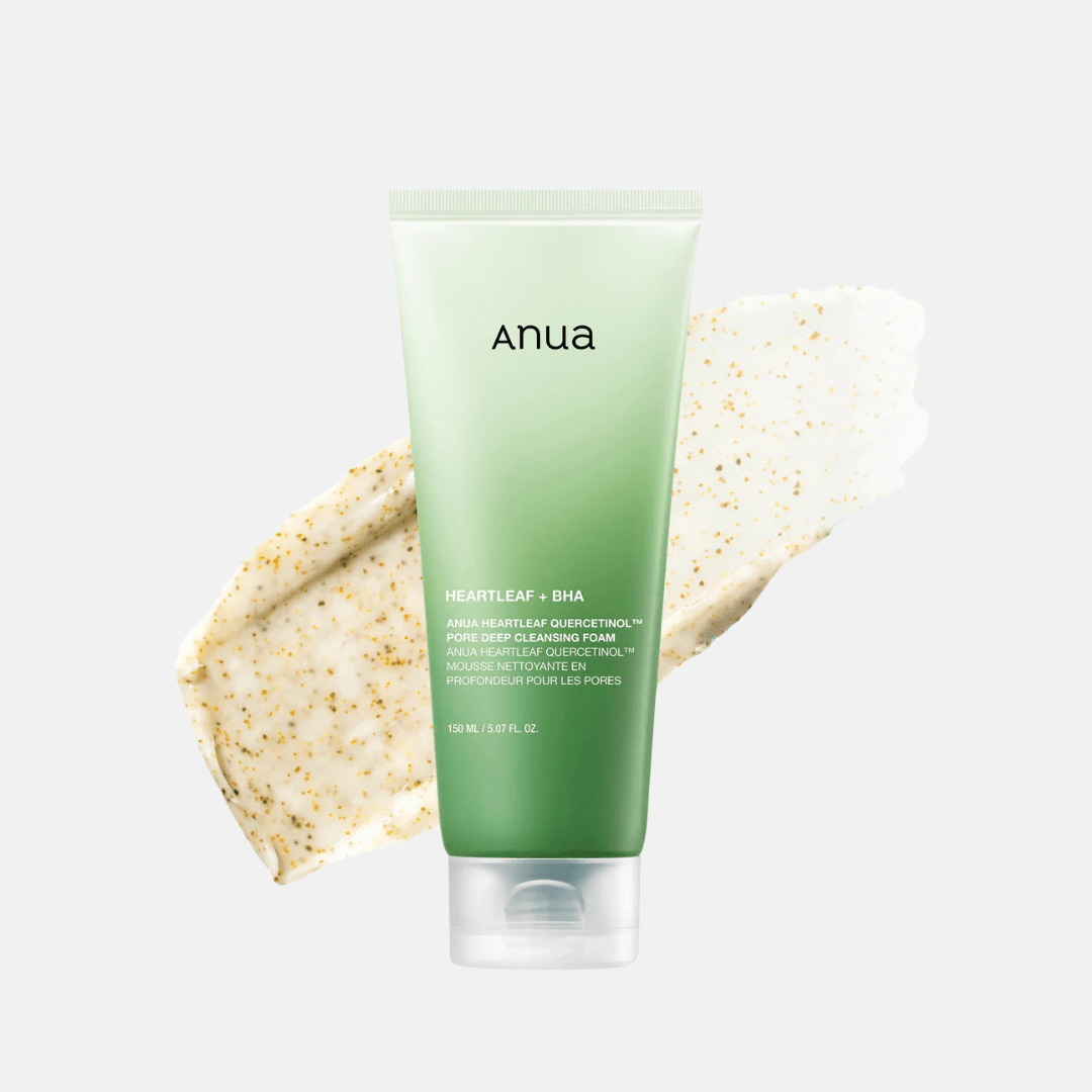 ANUA | Limpiador. Heartleaf Quercetinol Cleansing Foam (Renewal) – 150ml - Haru Skin Haru Skin