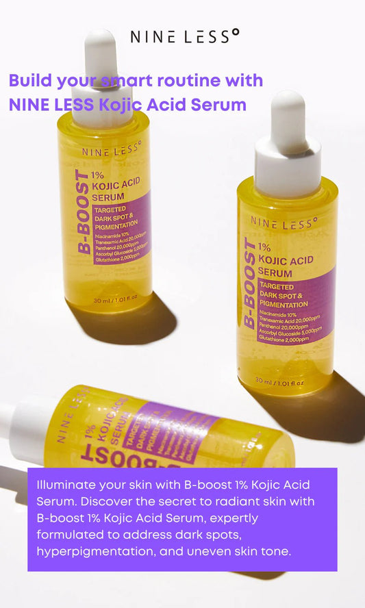 NINE LESS | Suero. B - Boost 1% Kojic Acid Serum – 30ml - Haru Skin Haru Skin