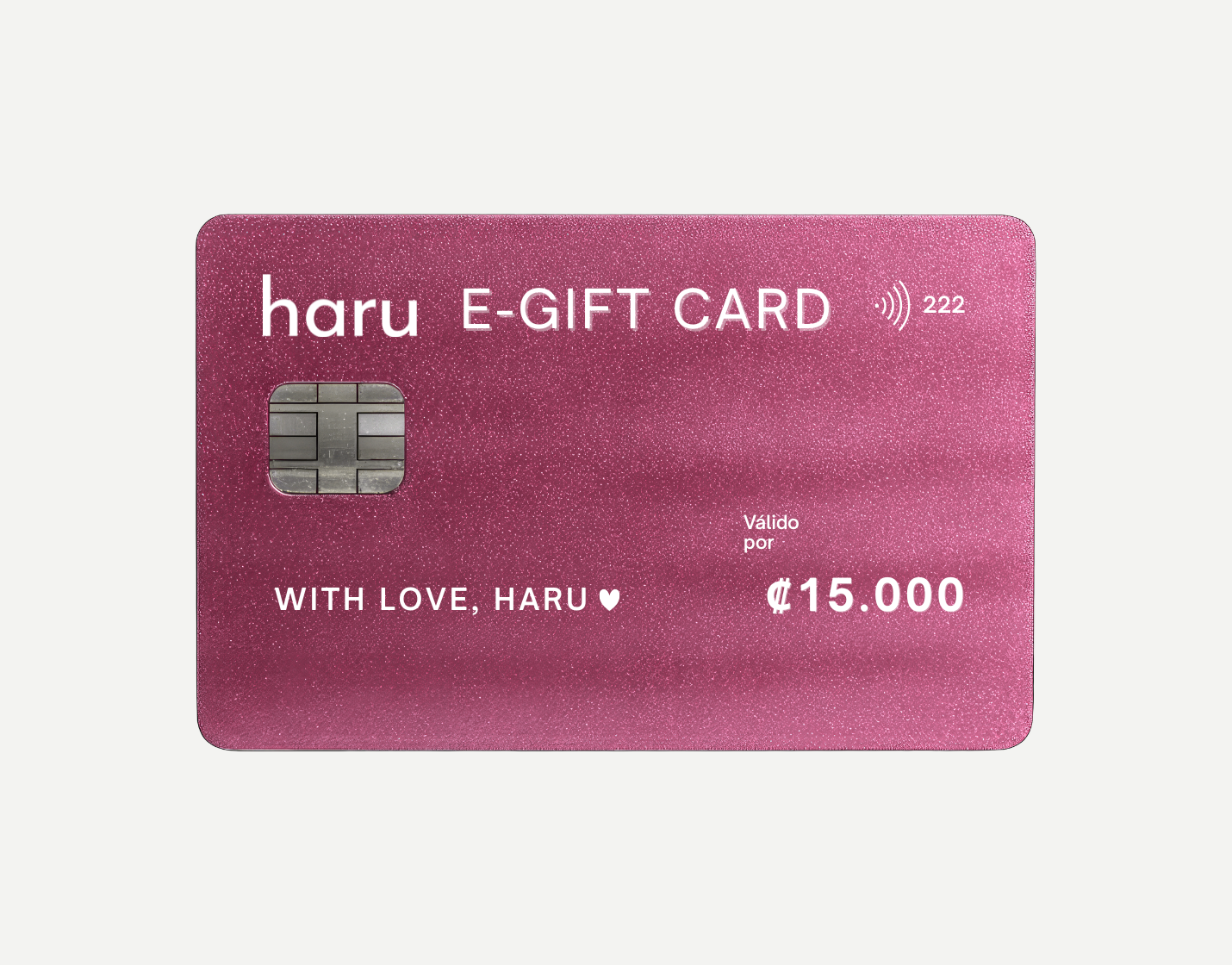 Haru E-Gift Card 15,000 colones

