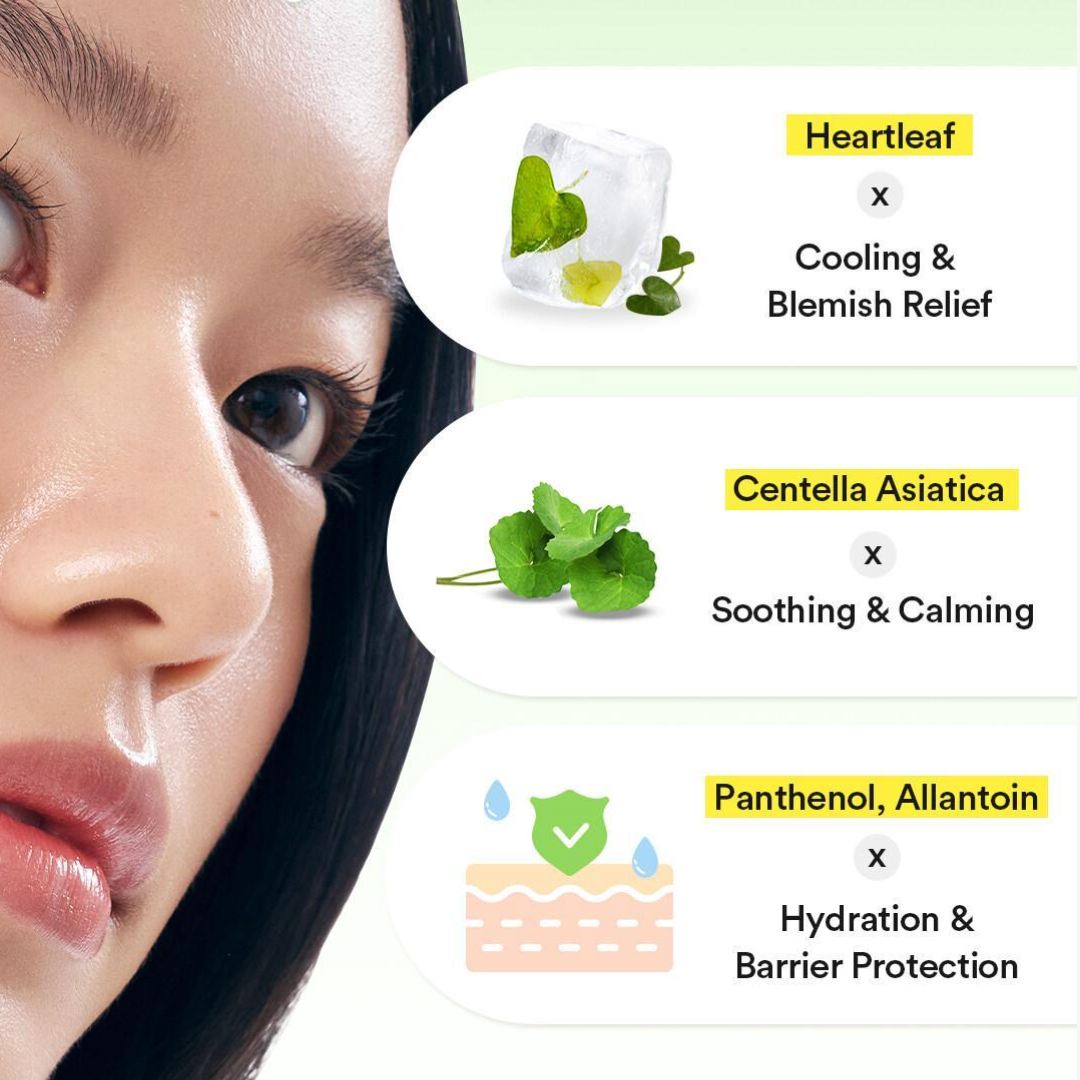 ABIB Bloqueador Solar. Heartleaf Mild Sunscreen Relief Tube - 50ml