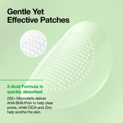 Anua | Parches Granitos. Triple Acid Spot Care Microdart Patch – 12 EA