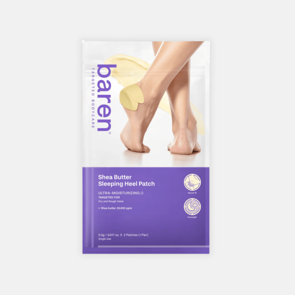 BAREN | Tratamiento Pies. Shea Butter Sleeping Heel Patch [Renewed]