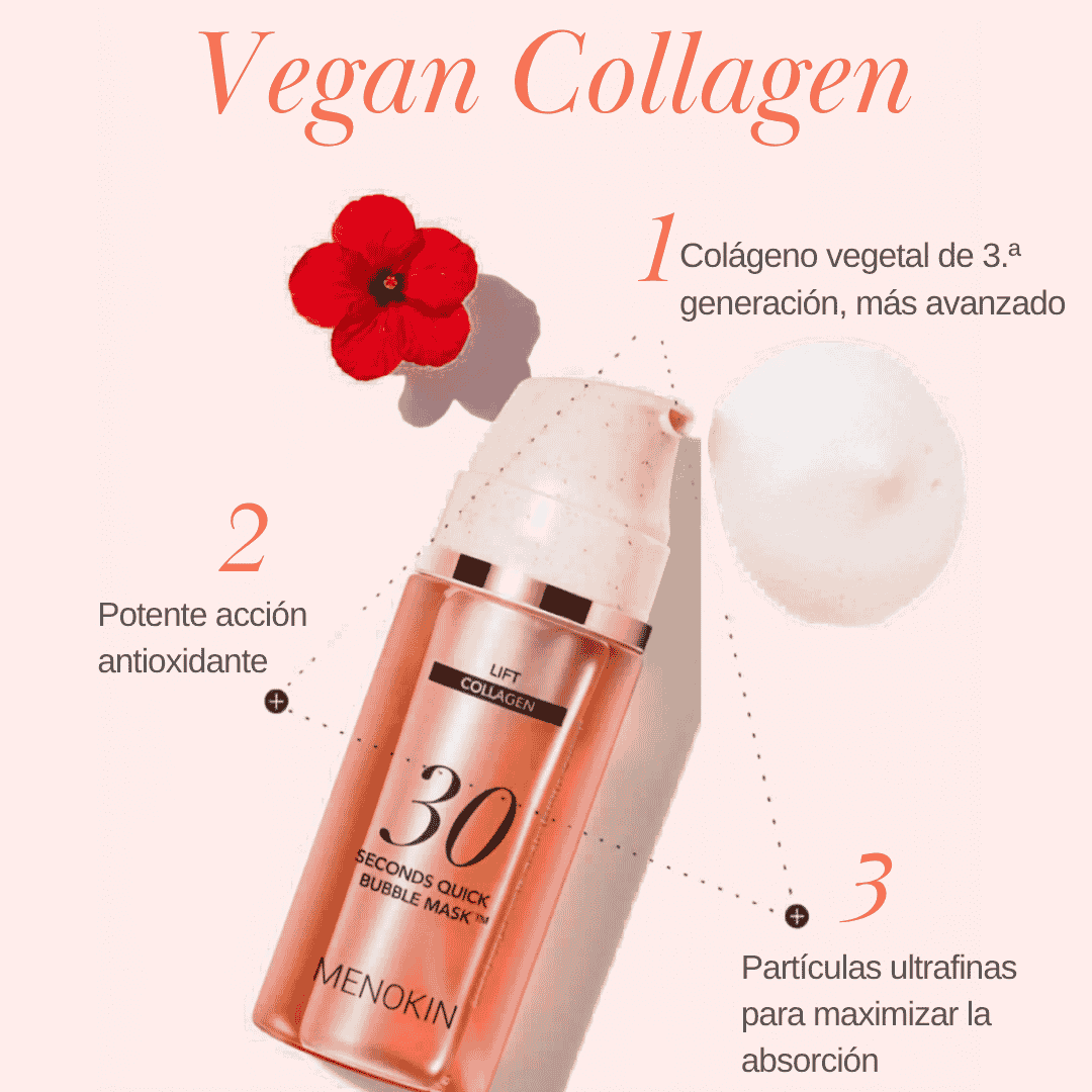 MENOKIN | Mascarilla + Suero. 30 Seconds Quick Bubble Mask LIFT – 95ml