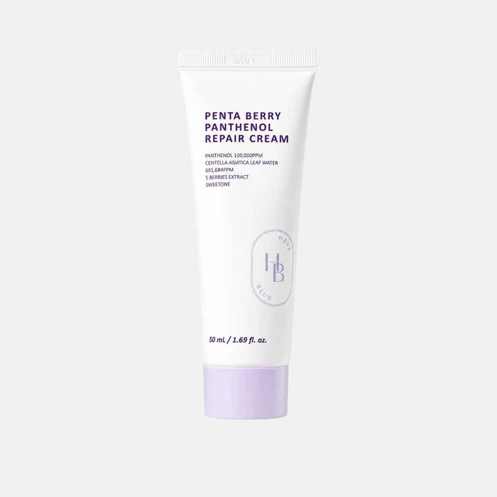 HEVEBLUE | Hidratante. Penta Berry Panthenol Repair Cream – 50ml