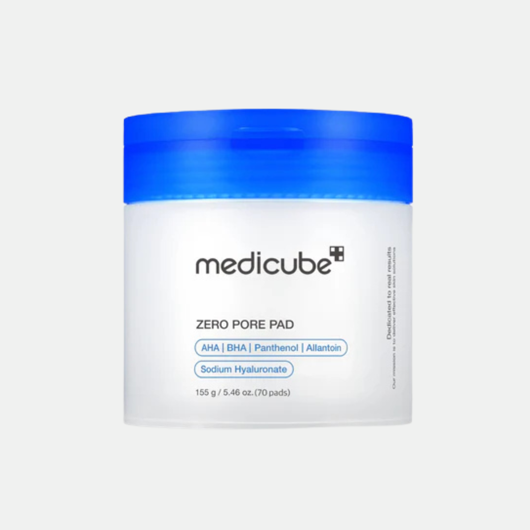 MEDICUBE | Tónico. Pads Exfoliantes Zero Pore Pad 2.0 (70pcs)