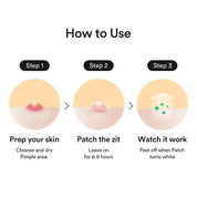 ABIB | Parches. Heartleaf Calming Spot Patch - 78 pcs - Haru Skin Haru Skin