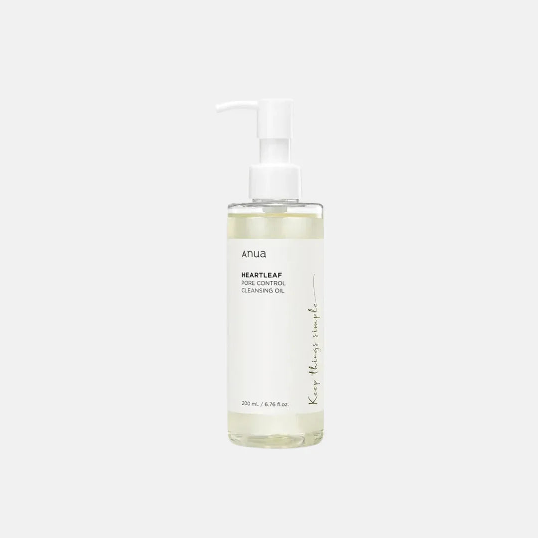 ANUA | Limpiador Heartleaf Pore Control Cleansing Oil - 200ml - Haru Skin Haru Skin