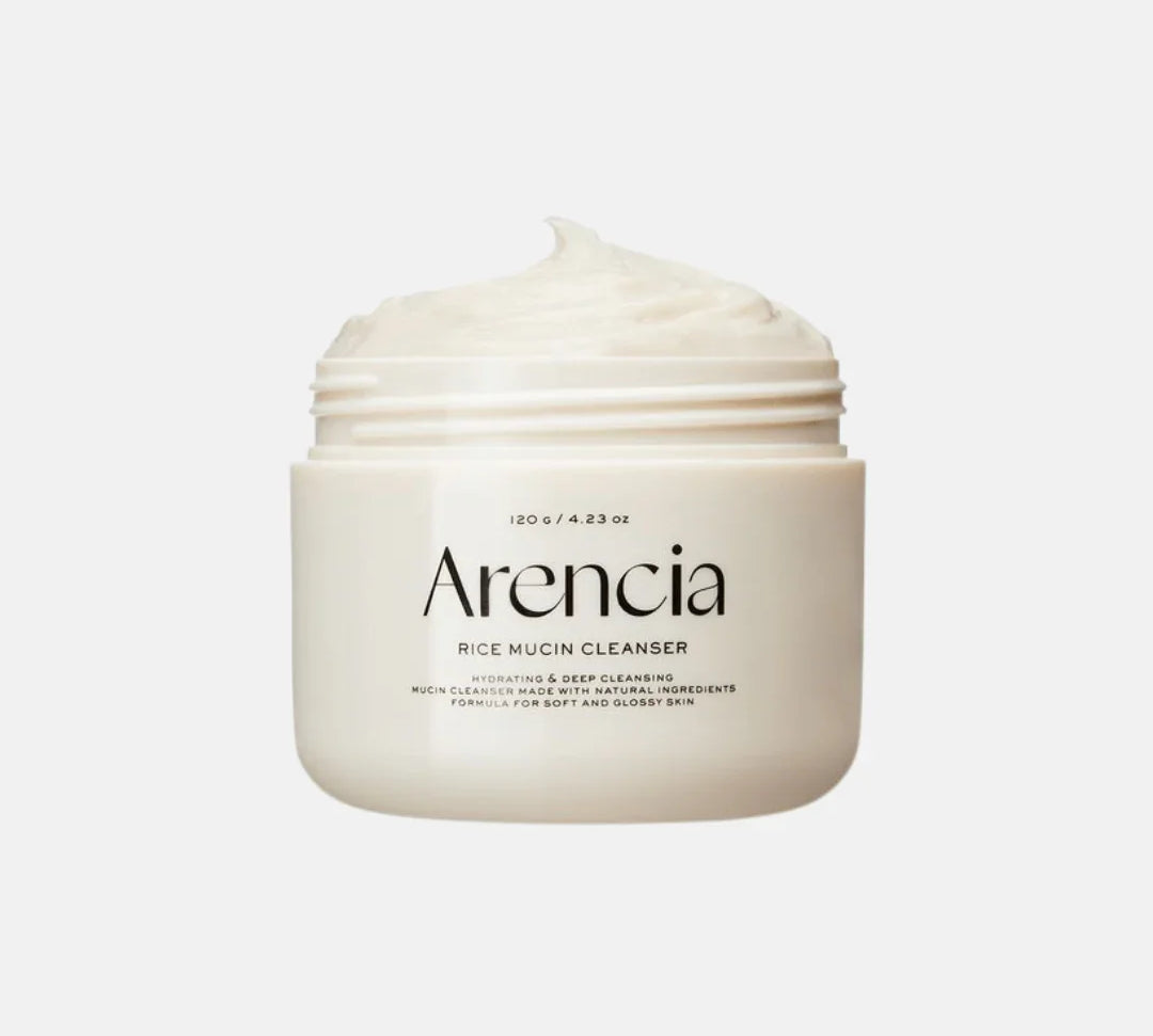 ARENCIA | Limpiador Rice Mucin Cleanser – 120g - Haru Skin Haru Skin