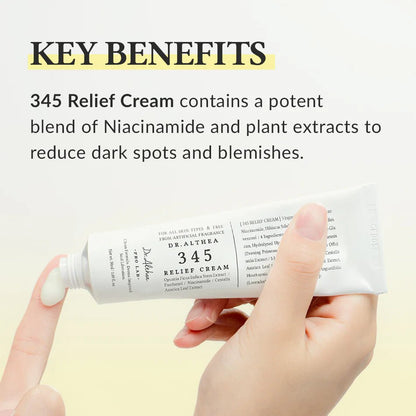 DR.ALTHEA | Hidratante. 345 Relief Cream – 50 ml - Haru Skin Haru Skin