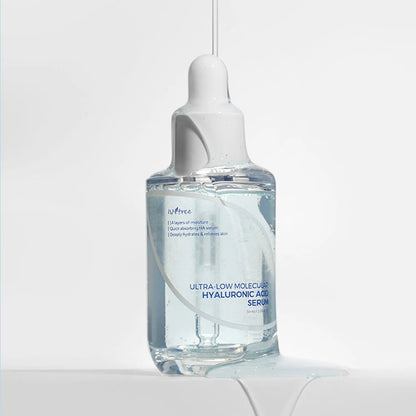 ISNTREE | Sérum. Ultra - Low Molecular Hyaluronic Acid Serum – 50 ml - Haru Skin Haru Skin