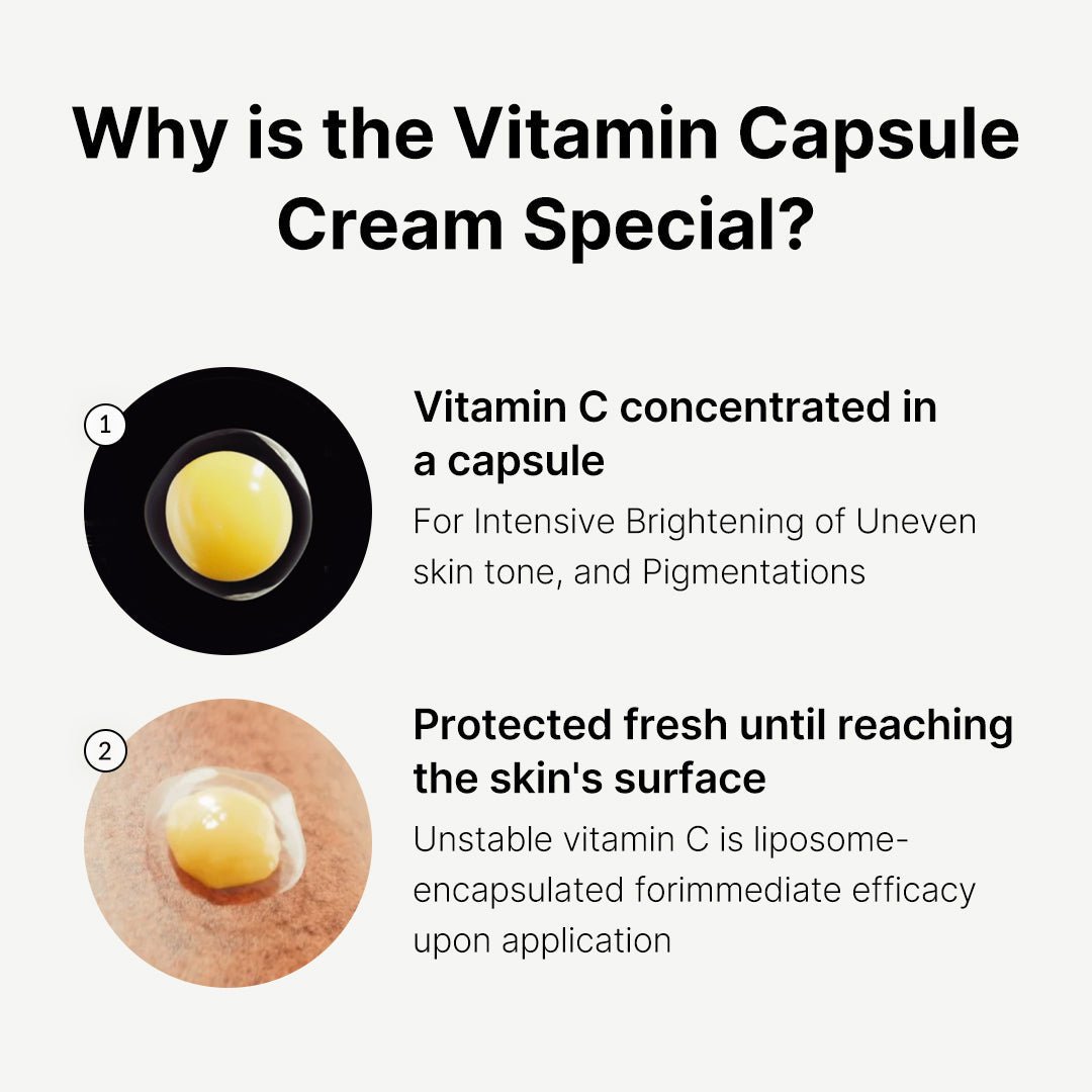 Medicube | Hidratante. Deep Vita C Capsule Cream – 55g - Haru Skin Haru Skin