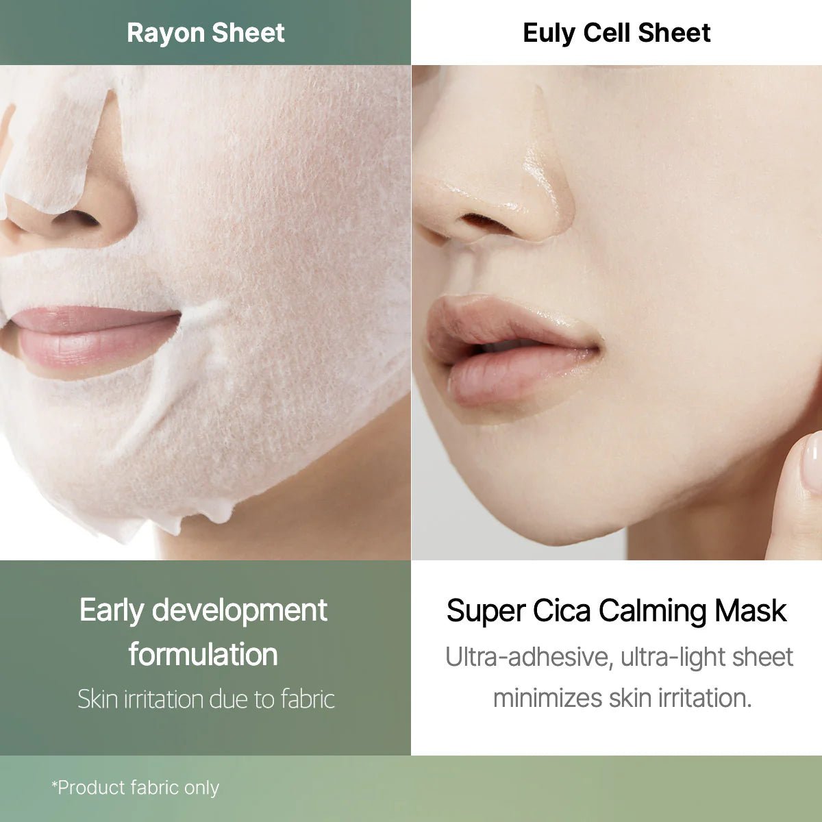 MEDICUBE | Mascarilla. Super Cica Calming Mask – 22g - Haru Skin Haru Skin
