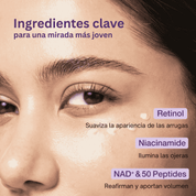 Numbuzin | Contorno de Ojos. No.9 NAD Retinol Volumetox Eye Cream 10ml