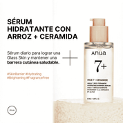 ANUA | Suero. Rice 7 Ceramide Hydrating Barrier Serum – 50ml