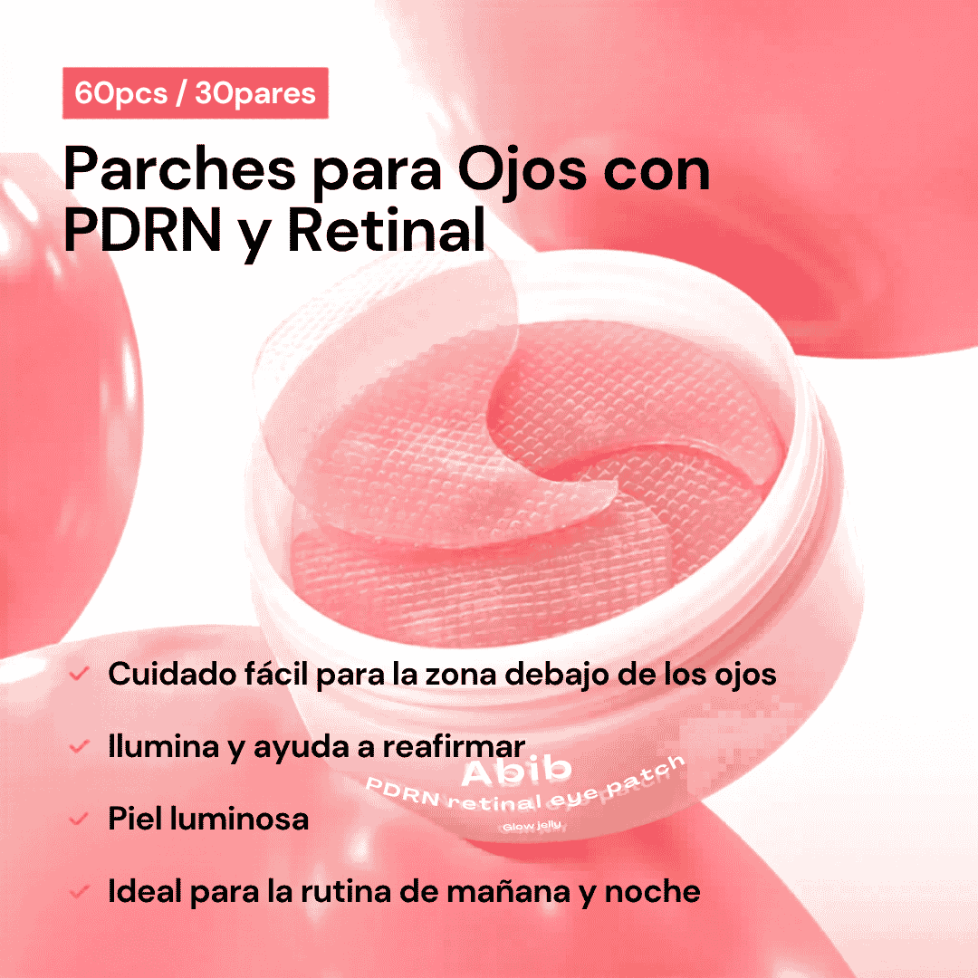 Abib | Contorno de Ojos. PDRN Retinal Eye Patch Glow Jelly – 84g