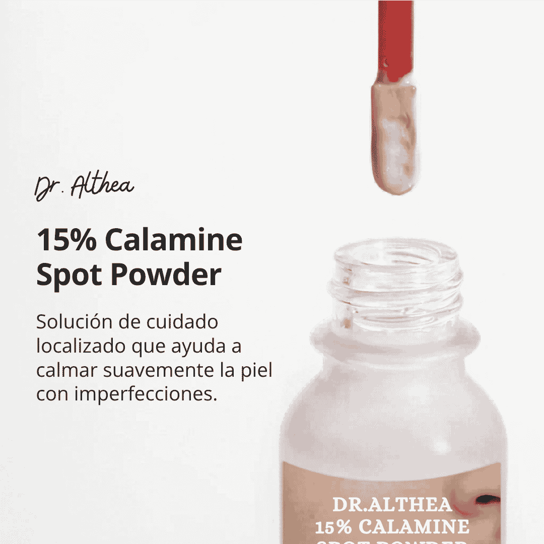 DR. ALTHEA | Tratamiento localizado. 15% Calamine Spot Powder – 15ml