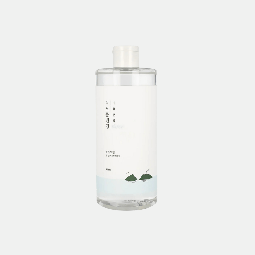 ROUND LAB | Limpiador. 1025 Dokdo Cleansing Water (Renewal) – 400ml - Haru Skin Haru Skin